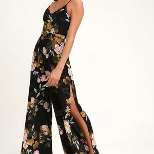 Lulu’s Floral Jumpsuit